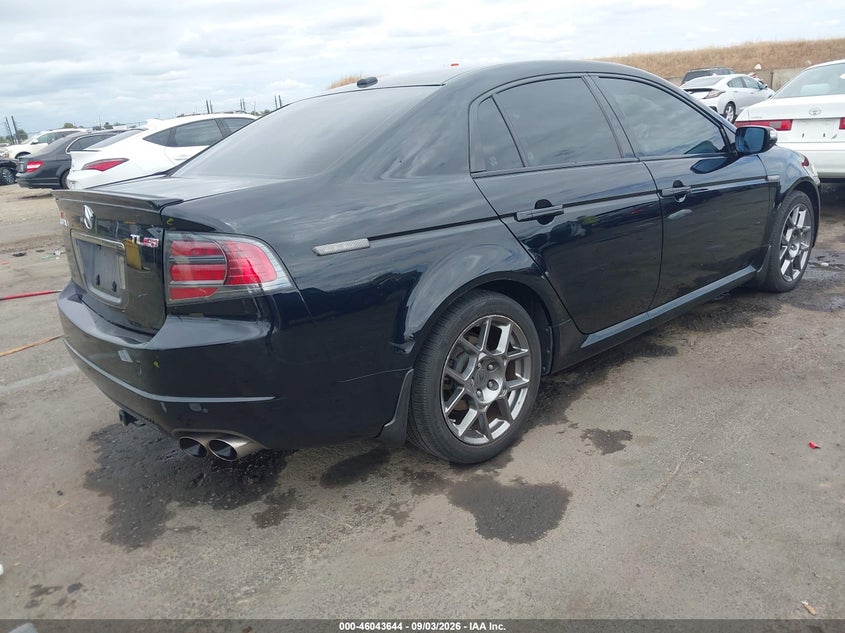2007 Acura Tl VIN 19UUA76577A014817 IAAI salvage auction — FRONT END, Salvage (California), sold $1,100 on 2026-09-30 (photo 4)