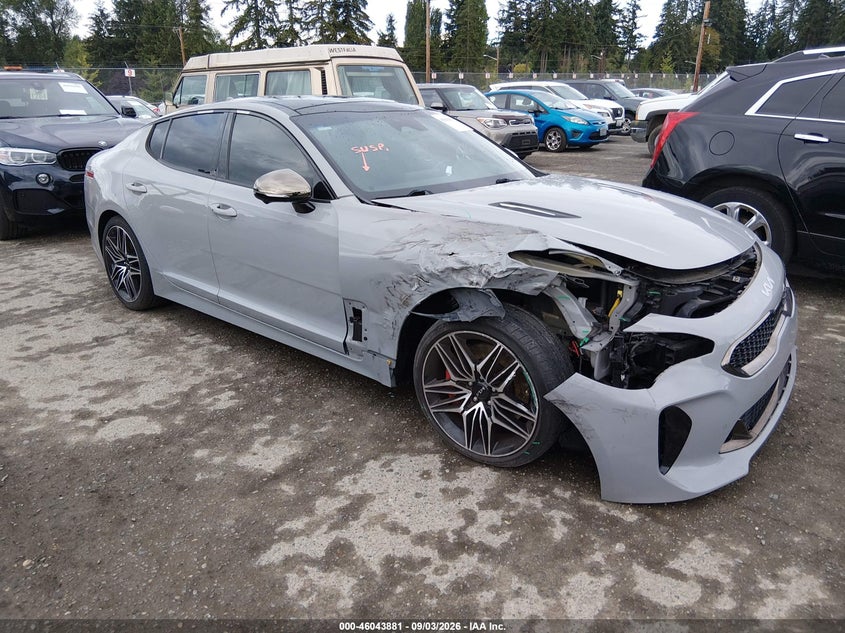 2022 Kia Stinger VIN KNAE55LC3N6109435 — IAAI salvage auction photo