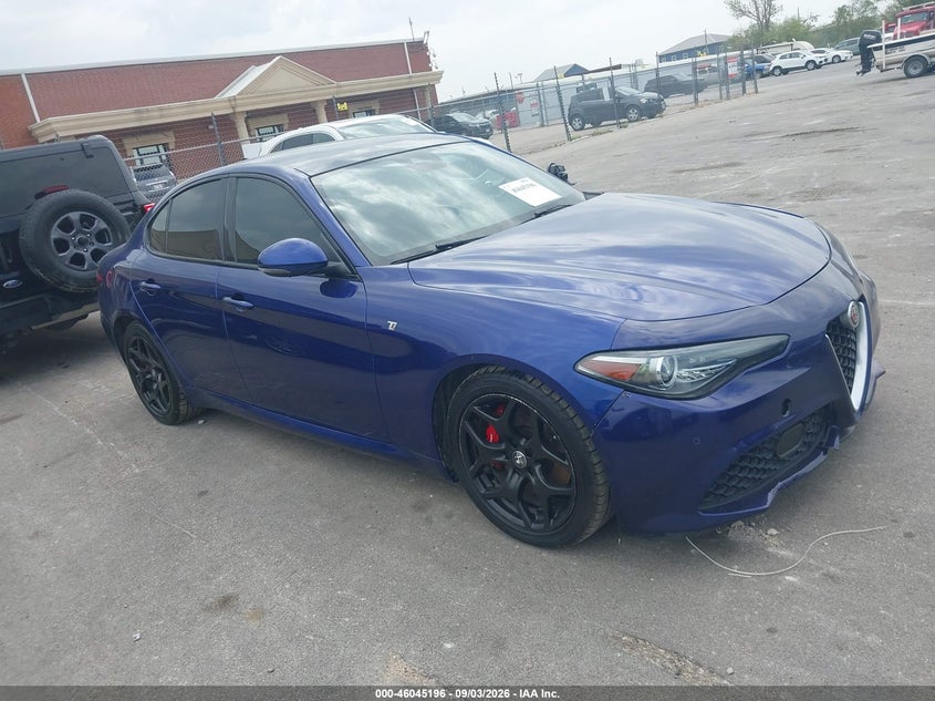 2022 Alfa romeo Giulia VIN ZARFAMBN3N7662182 — IAAI salvage auction photo