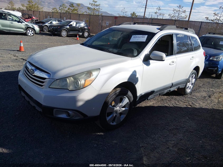 2011 Subaru Outback VIN 4S4BRBCC7B3345863 IAAI salvage auction — NORMAL WEAR, Clear - Dealer Only (California), sold $575 on 2026-09-15 (photo 2)