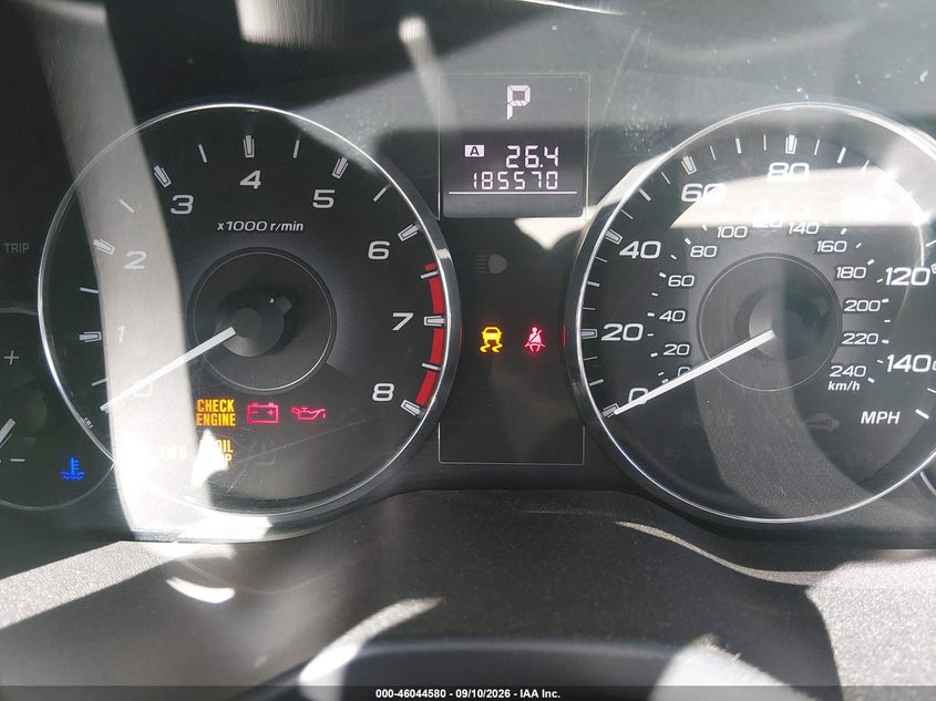 2011 Subaru Outback VIN 4S4BRBCC7B3345863 IAAI salvage auction — NORMAL WEAR, Clear - Dealer Only (California), sold $575 on 2026-09-15 (photo 7)