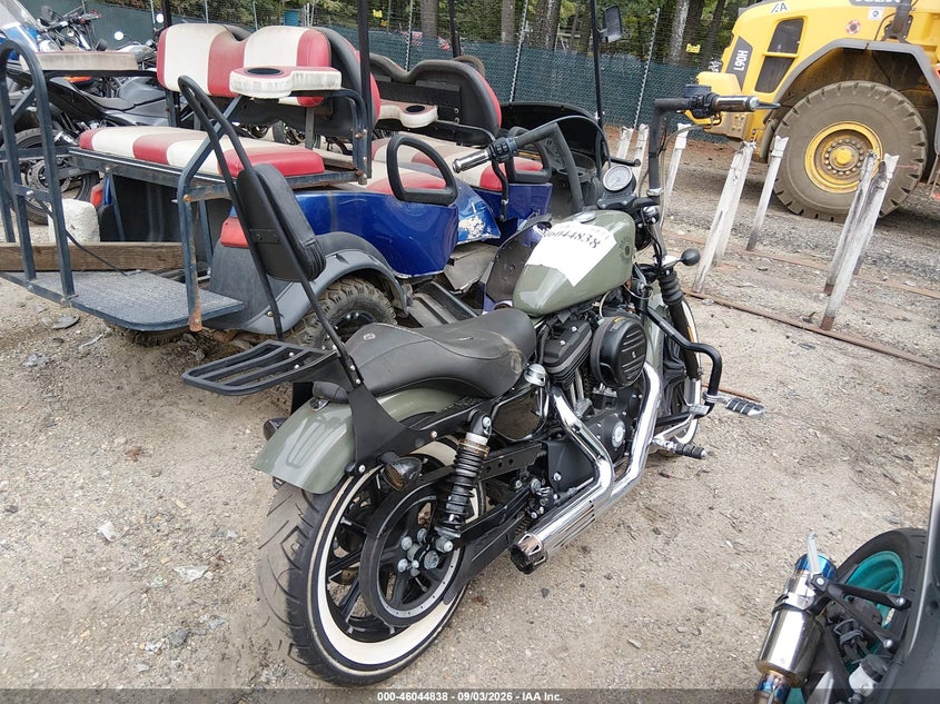 2021 Harley-davidson Iron VIN 1HD4LE21XMB416965 IAAI salvage auction — NORMAL WEAR, Clear (Virginia), sold $2,000 on 2026-09-22 (photo 4)