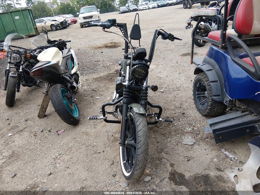 2021 Harley-davidson Iron VIN 1HD4LE21XMB416965 IAAI salvage auction — NORMAL WEAR, Clear (Virginia), sold $2,000 on 2026-09-22 (photo 5)