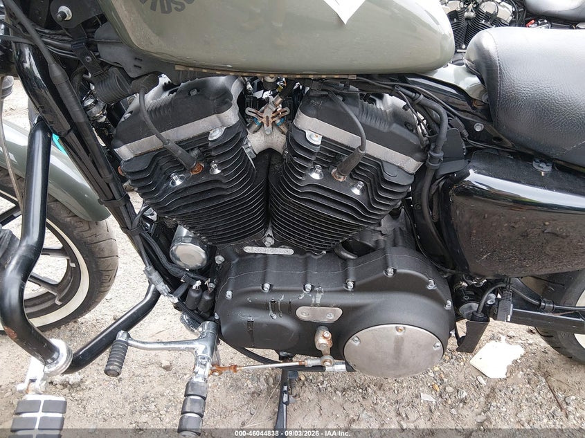 2021 Harley-davidson Iron VIN 1HD4LE21XMB416965 IAAI salvage auction — NORMAL WEAR, Clear (Virginia), sold $2,000 on 2026-09-22 (photo 9)