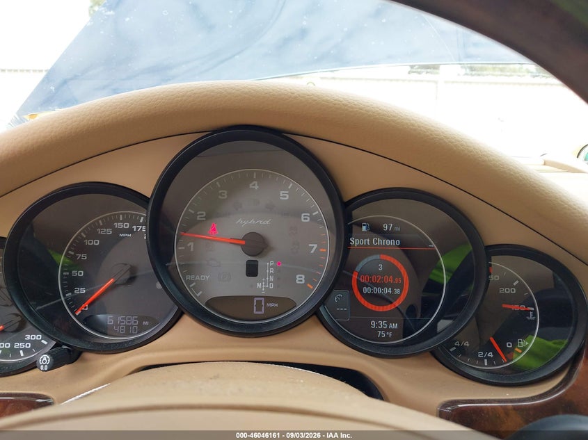 2012 Porsche Panamera VIN WP0AD2A7XCL045563 IAAI salvage auction — NORMAL WEAR, Clear - Dealer Only (California), sold $5,900 on 2026-09-21 (photo 7)