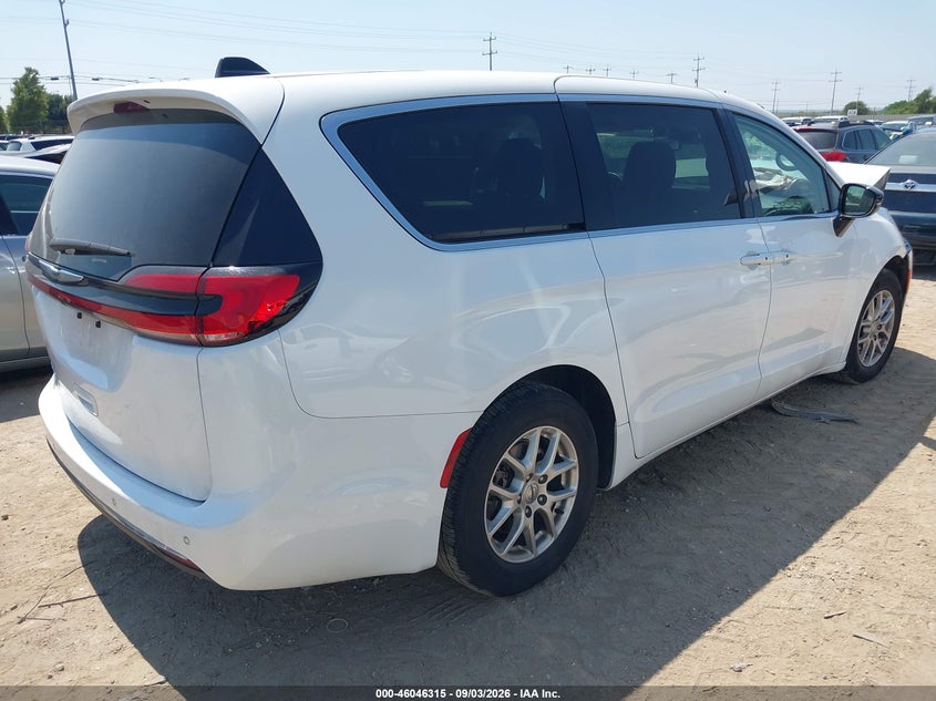2024 Chrysler Pacifica VIN 2C4RC1BGXRR163207 IAAI salvage auction — FRONT END, Enterprise Vehicles Salvage Only (Florida), sold $4,450 on 2026-09-06 (photo 4)