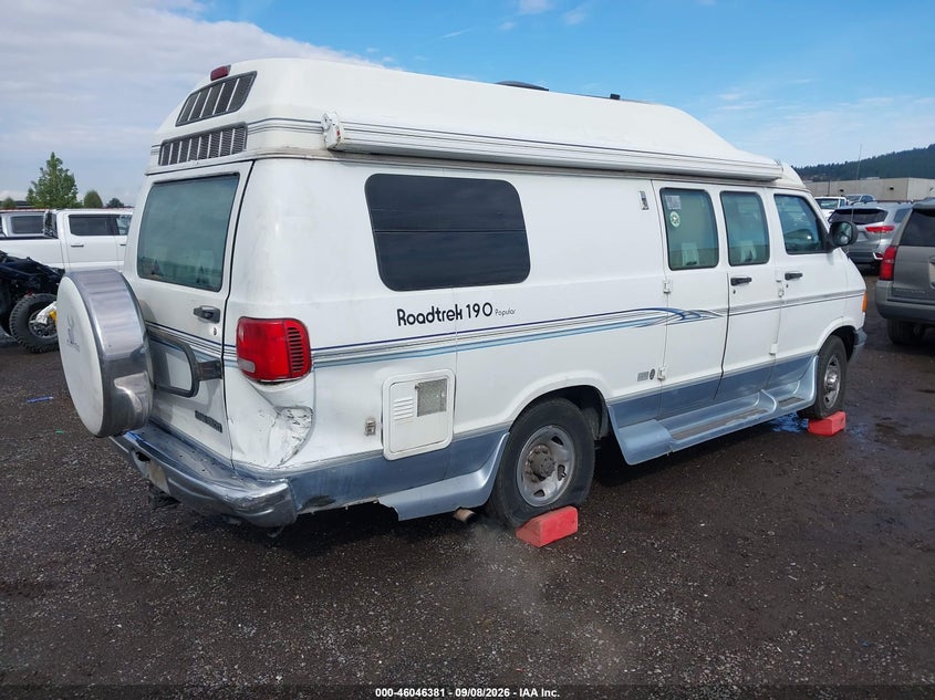 2003 Dodge Ram van VIN 2D6WB31Y73K515648 IAAI salvage auction — REAR END, Bill Of Sale (Washington), sold $0 on 2026-10-12 (photo 4)