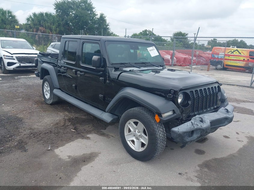 2020 Jeep Gladiator VIN 1C6HJTAG3LL126019 — IAAI salvage auction photo