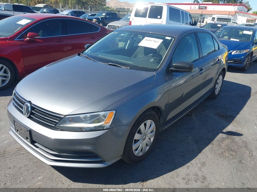 2015 Volkswagen Jetta VIN 3VW2K7AJ8FM269062 IAAI salvage auction — RIGHT REAR, Salvage (California), sold $1,700 on 2026-09-15 (photo 2)