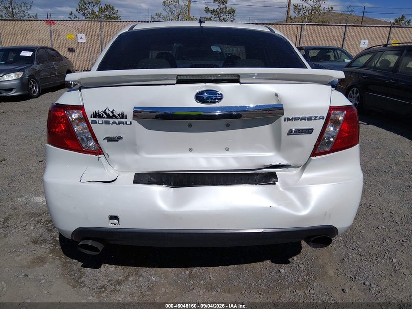 2010 Subaru Impreza VIN JF1GE6B67AH508642 IAAI salvage auction — REAR END, Salvage (Nevada), sold $25 on 2026-09-30 (photo 6)