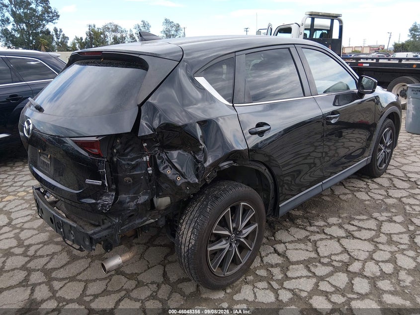 2018 Mazda Cx-5 VIN JM3KFACM1J1406111 IAAI salvage auction — REAR END, Salvage (California), sold $4,550 on 2026-09-16 (photo 4)