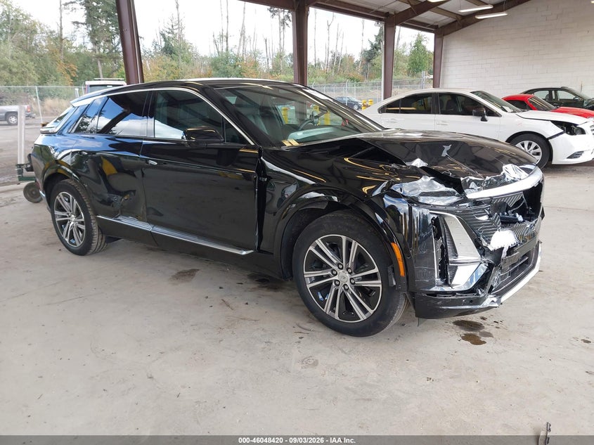 2025 Cadillac Lyriq VIN 1GYKPNRL5SZ307400 — IAAI salvage auction photo