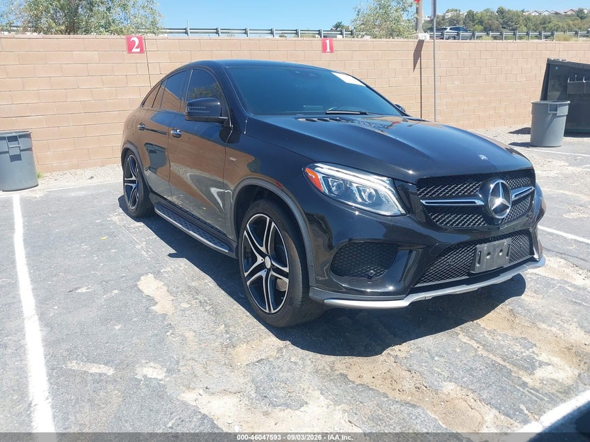 2016 Mercedes-benz Amg gle coupe VIN 4JGED6EB9GA047440 — IAAI salvage auction photo