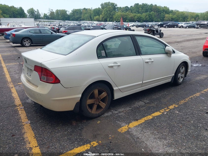 2006 Honda Civic VIN 1HGFA15826L007357 IAAI salvage auction — NORMAL WEAR, Clear (Michigan), sold $775 on 2026-09-12 (photo 4)