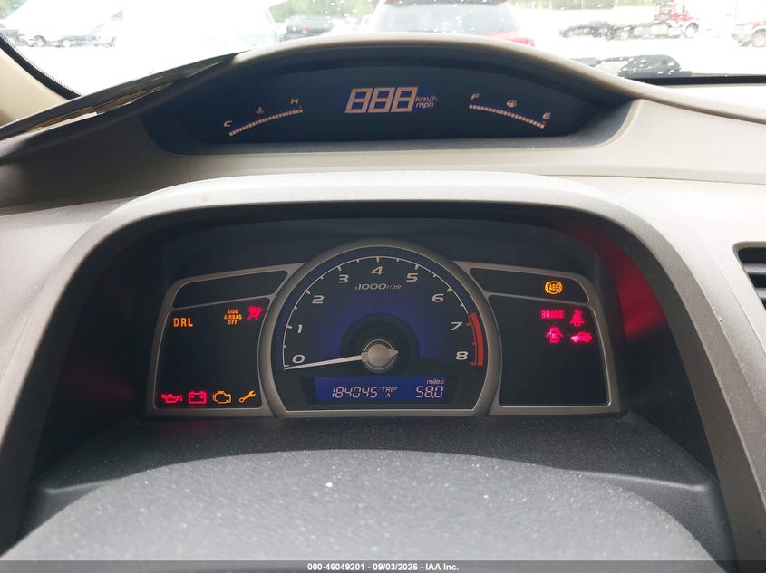 2006 Honda Civic VIN 1HGFA15826L007357 IAAI salvage auction — NORMAL WEAR, Clear (Michigan), sold $775 on 2026-09-12 (photo 7)