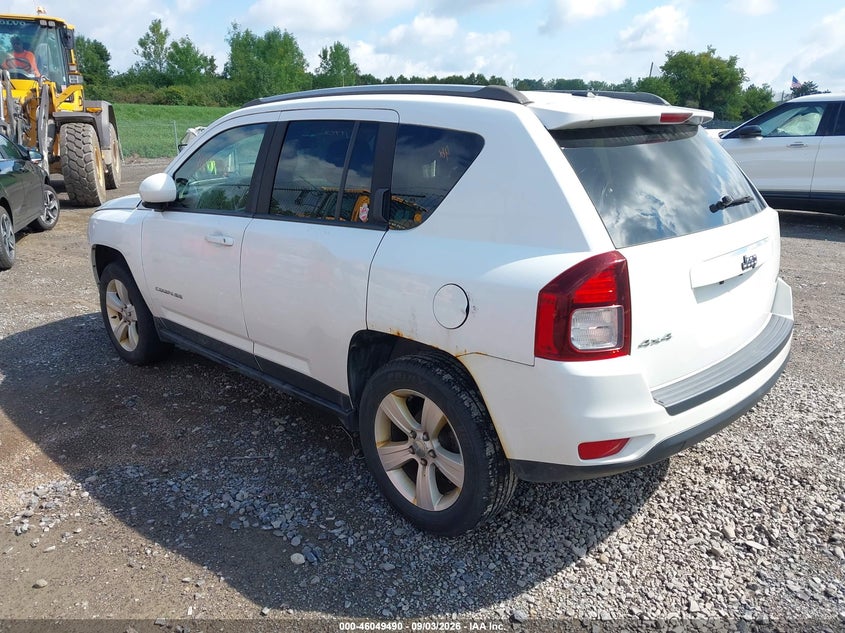 2016 Jeep Compass VIN 1C4NJDEB4GD712941 IAAI salvage auction — NORMAL WEAR, Clear (New York), sold $550 on 2026-10-08 (photo 3)