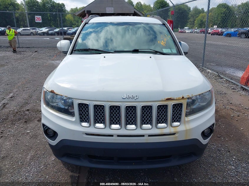 2016 Jeep Compass VIN 1C4NJDEB4GD712941 IAAI salvage auction — NORMAL WEAR, Clear (New York), sold $550 on 2026-10-08 (photo 6)