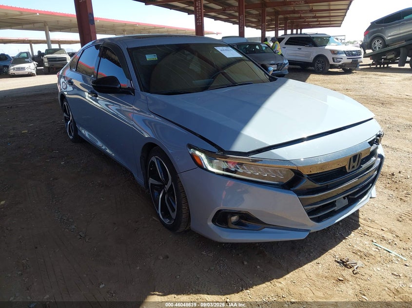 2022 Honda Accord VIN 1HGCV2F38NA023041 — IAAI salvage auction photo