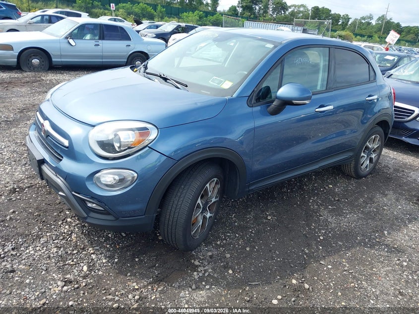 2017 Fiat 500x VIN ZFBCFYCB7HP614458 IAAI salvage auction — NORMAL WEAR, Clear (New York), sold $1,075 on 2026-09-21 (photo 2)