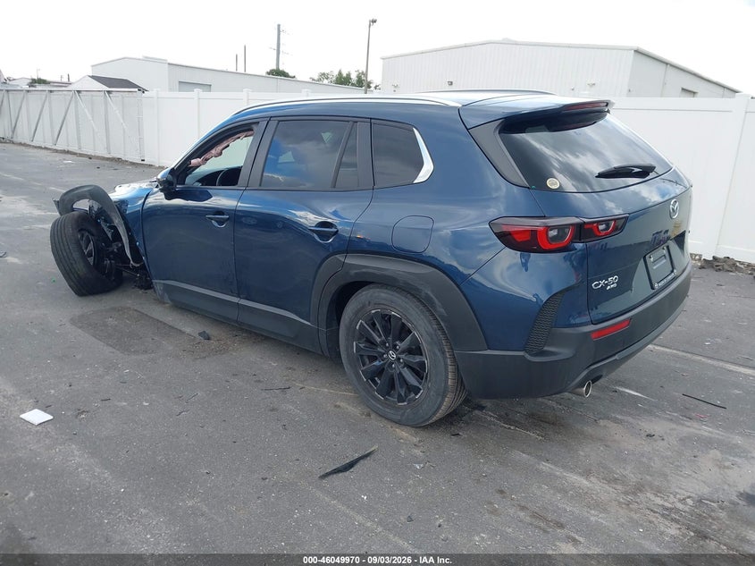2025 Mazda Cx-50 VIN 7MMVABAM8SN393784 IAAI salvage auction — LEFT FRONT, Wait Title, sold $7,500 on 2026-10-19 (photo 3)
