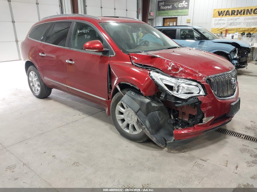 2014 Buick Enclave VIN 5GAKVBKD0EJ231389 IAAI salvage auction — SIDE, Salvage Title, sold $1,150 on 2026-10-07 (photo 1)