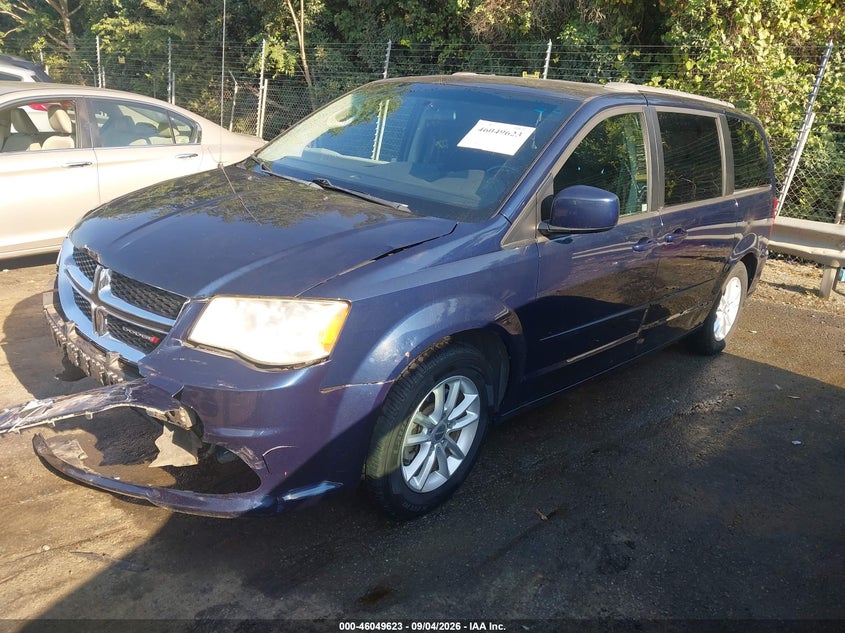 2014 Dodge Caravan VIN 2C4RDGCG3ER304790 IAAI salvage auction — FRONT END, Salvage (North Carolina), sold $675 on 2026-09-27 (photo 2)