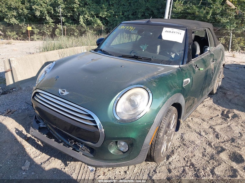 2017 Mini Convertible VIN WMWWG5C32H3C99977 IAAI salvage auction — SIDE, Wait Title, sold $2,050 on 2026-10-03 (photo 2)