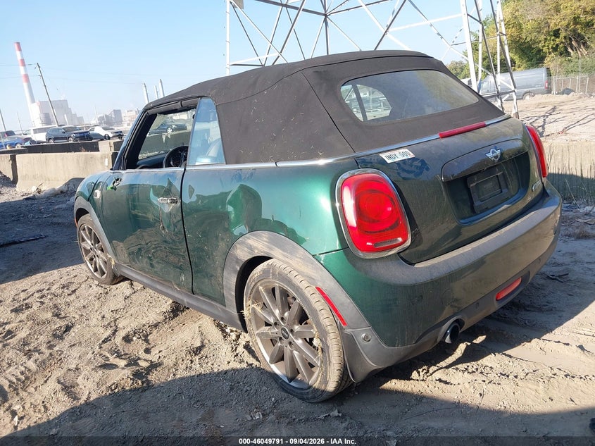 2017 Mini Convertible VIN WMWWG5C32H3C99977 IAAI salvage auction — SIDE, Wait Title, sold $2,050 on 2026-10-03 (photo 3)