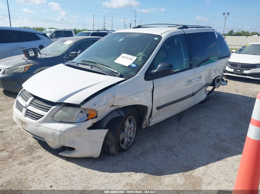 2007 Dodge Caravan VIN 1D4GP45R37B236488 IAAI salvage auction — LEFT SIDE, Salvage (Texas), sold $0 on 2026-10-01 (photo 2)