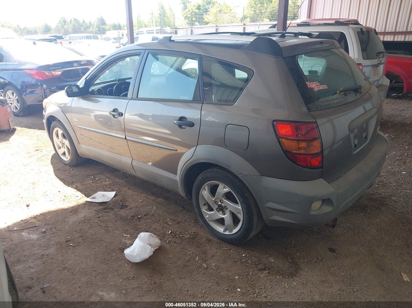 2003 Pontiac Vibe VIN 5Y2SL62893Z434939 IAAI salvage auction — NORMAL WEAR, Clear - Public Restricted (Oklahoma), sold $975 on 2026-09-19 (photo 3)