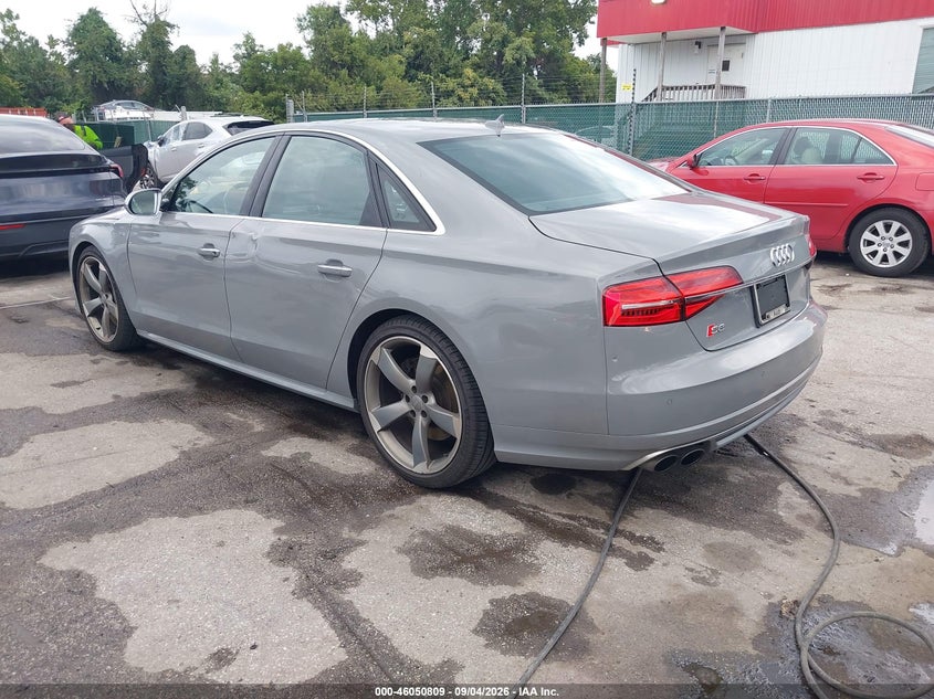 2015 Audi S8 VIN WAUK2AFD7FN038532 IAAI salvage auction — ROOF, Wait Title, sold $10,100 on 2026-09-26 (photo 3)