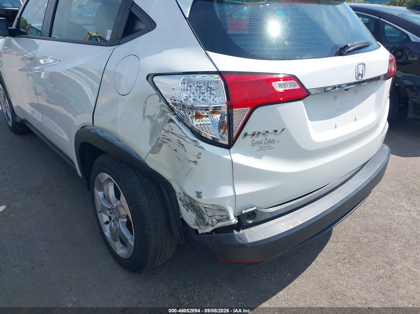 2022 Honda Hr-v VIN 3CZRU6H39NM742330 IAAI salvage auction — LEFT REAR, Wait Title, sold $8,325 on 2026-10-20 (photo 6)