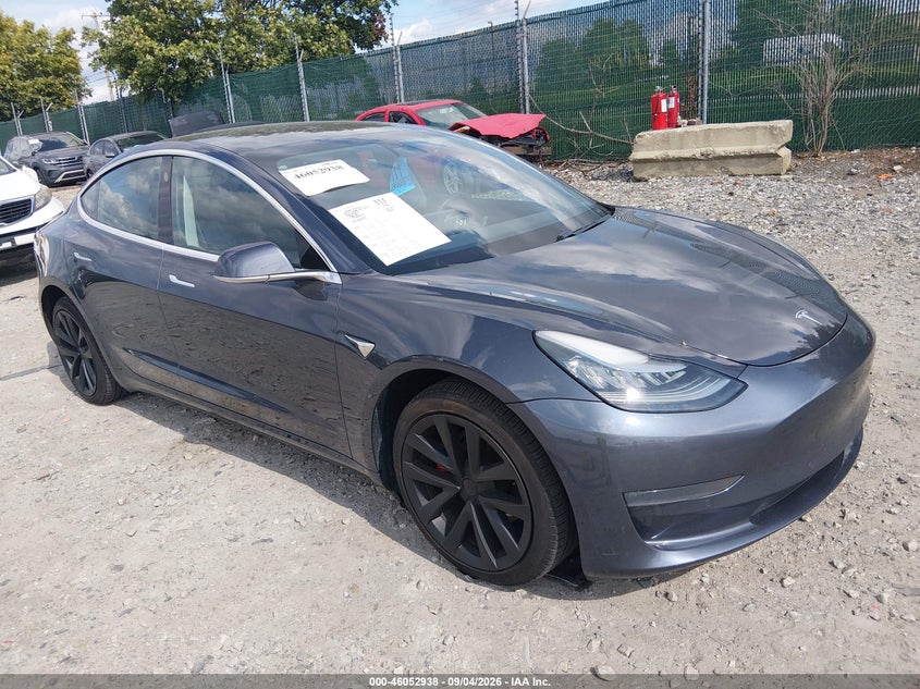 2019 Tesla Model 3 VIN 5YJ3E1EB8KF481313 — IAAI salvage auction photo