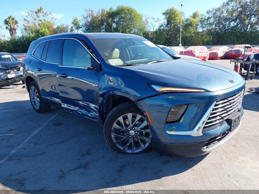 2026 Buick Enclave VIN 5GAERAKS5TJ329325 IAAI salvage auction — RIGHT FRONT, Wait Title, sold $14,250 on 2026-09-16 (photo 1)
