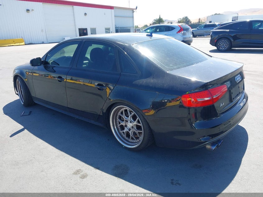 2014 Audi A4 VIN WAUFFAFL2EN024162 IAAI salvage auction — FRONT END, Wait Title, sold $925 on 2026-10-03 (photo 3)