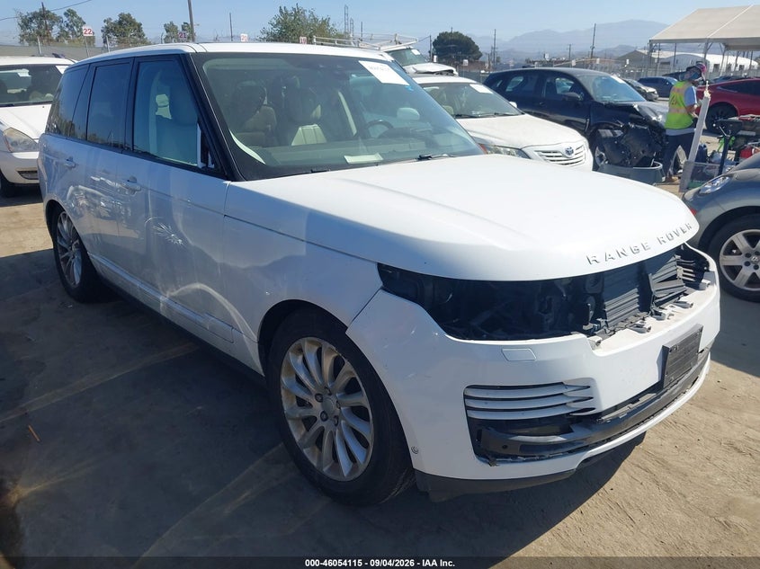 2019 Land rover RANGE ROVER VIN SALGS2SVXKA540488 IAAI salvage auction — FRONT END, Salvage (California), sold $0 on 2026-10-10 (photo 1)