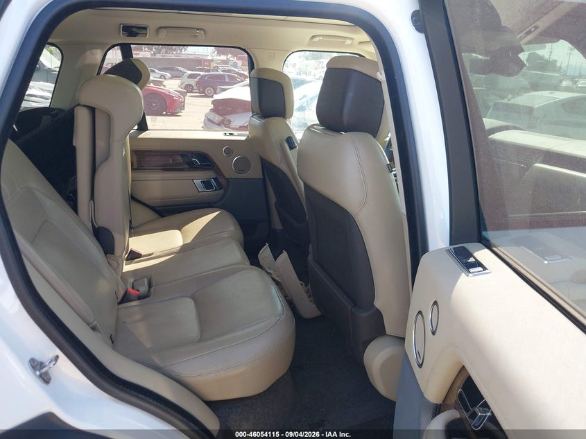 2019 Land rover RANGE ROVER VIN SALGS2SVXKA540488 IAAI salvage auction — FRONT END, Salvage (California), sold $0 on 2026-10-10 (photo 8)