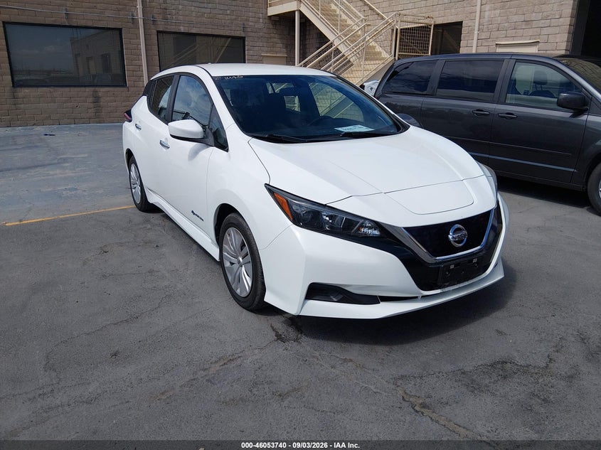 2019 Nissan Leaf VIN 1N4AZ1CP6KC318110 — IAAI salvage auction photo