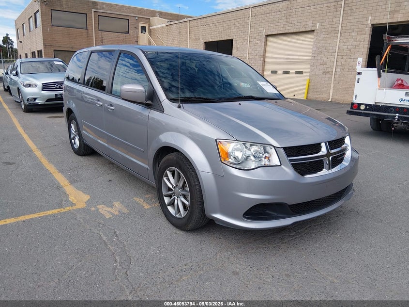 2016 Dodge Grand caravan VIN 2C4RDGBG8GR367176 IAAI salvage auction — NORMAL WEAR, SF97 (California), sold $10,600 on 2026-09-17 (photo 1)
