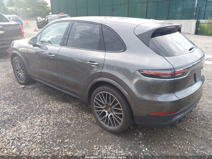 2021 Porsche Cayenne VIN WP1AA2AY7MDA09146 IAAI salvage auction — WATER/FLOOD, Mv-907A (New York), sold $14,950 on 2026-10-06 (photo 3)