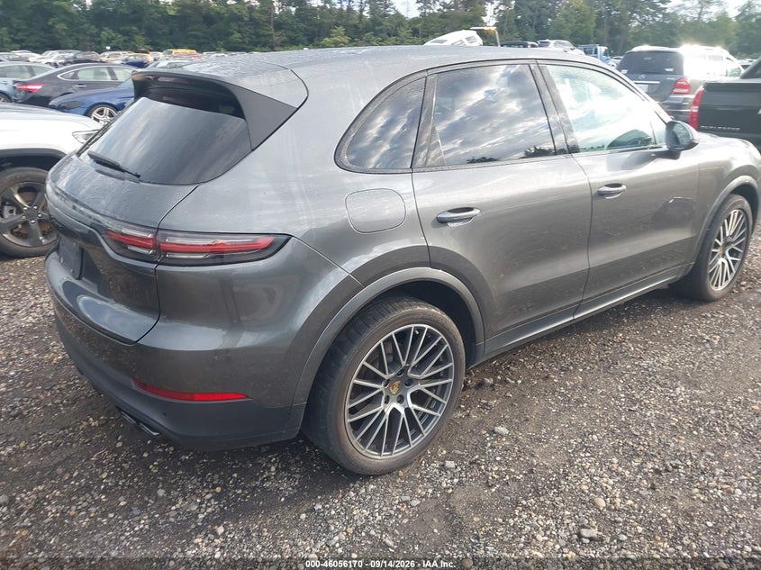 2021 Porsche Cayenne VIN WP1AA2AY7MDA09146 IAAI salvage auction — WATER/FLOOD, Mv-907A (New York), sold $14,950 on 2026-10-06 (photo 4)