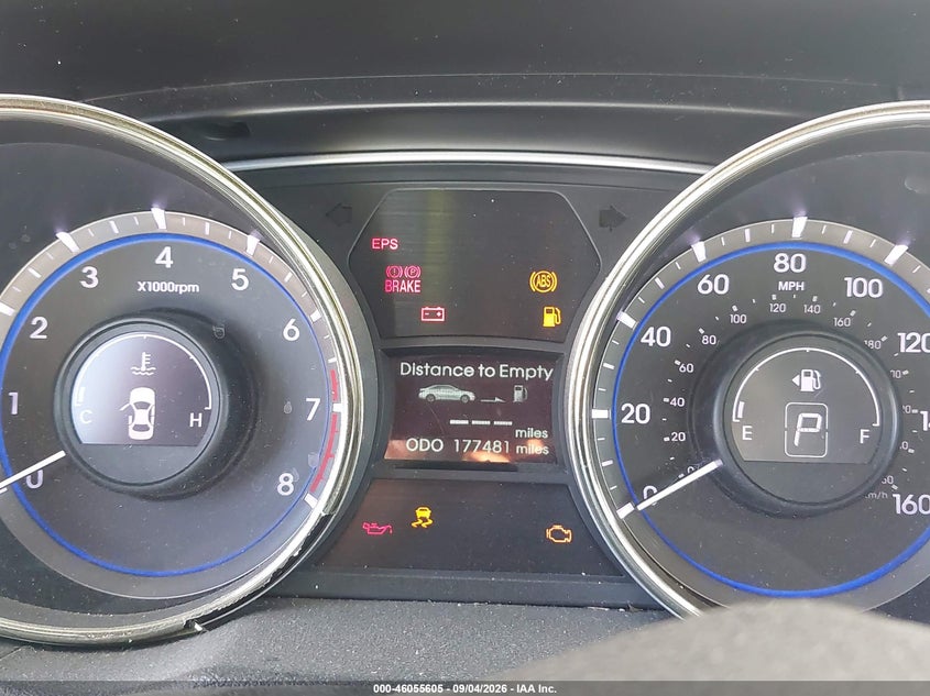 2013 Hyundai Sonata VIN 5NPEB4AC6DH637628 IAAI salvage auction — NORMAL WEAR, Salvage Title - Dealer (California), sold $500 on 2026-10-06 (photo 7)