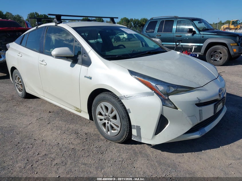 2016 Toyota Prius VIN JTDKBRFU1G3512974 — IAAI salvage auction photo