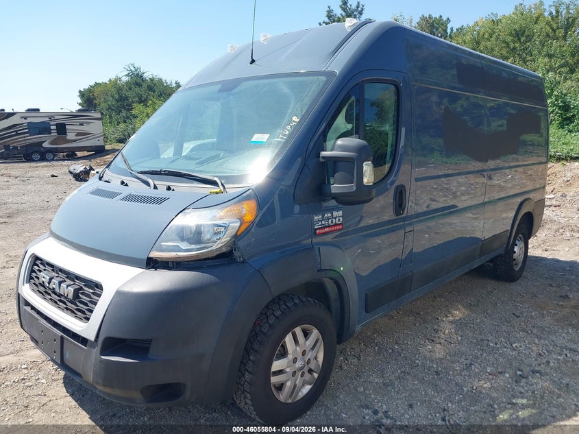 2019 Ram Promaster city VIN 3C6TRVDG4KE516886 IAAI salvage auction — NORMAL WEAR, Wait Title, sold $7,200 on 2026-09-28 (photo 2)