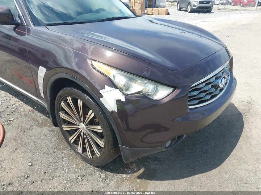 2010 Infiniti Fx35 VIN JN8AS1MW9AM851974 IAAI salvage auction — NORMAL WEAR, Repossession Paperwork (Georgia), sold $1,325 on 2026-10-04 (photo 6)