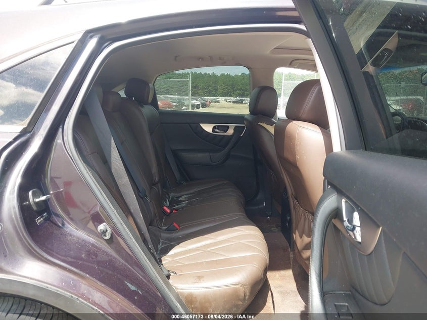 2010 Infiniti Fx35 VIN JN8AS1MW9AM851974 IAAI salvage auction — NORMAL WEAR, Repossession Paperwork (Georgia), sold $1,325 on 2026-10-04 (photo 8)