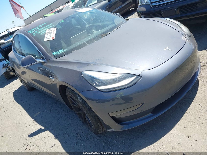 2018 Tesla Model 3 VIN 5YJ3E1EA3JF038363 — IAAI salvage auction photo