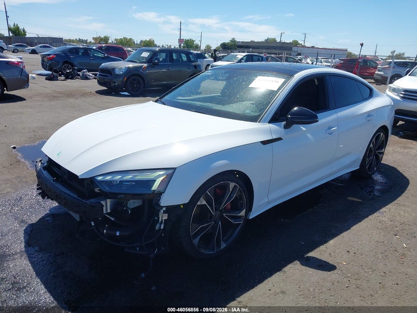 2023 Audi S5 VIN WAUC4CF59PA038737 IAAI salvage auction — UNDERCARRIAGE, Salvage (California), sold $23,350 on 2026-09-21 (photo 2)