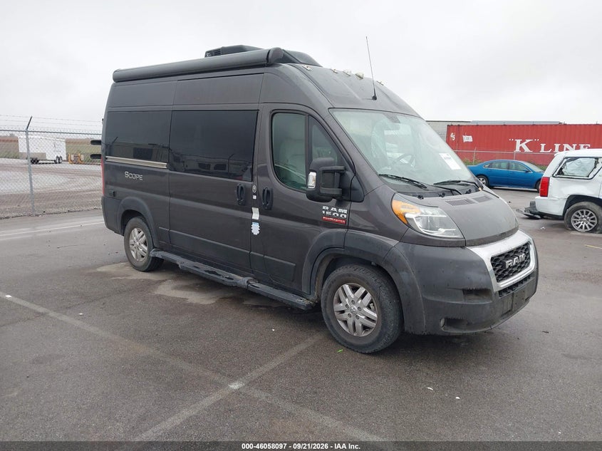 2021 Ram Promaster city VIN 3C6LRVBG8ME568981 — IAAI salvage auction photo