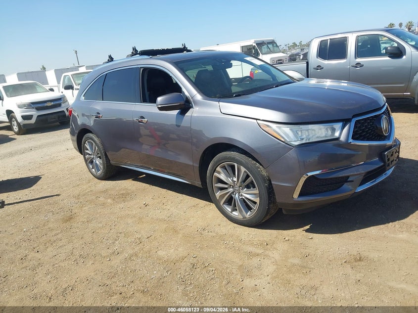 2017 Acura Mdx VIN 5FRYD3H52HB001574 — IAAI salvage auction photo